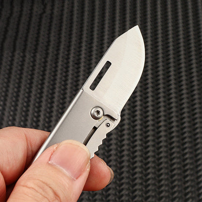 Multifunctional Mini Folding Knife Bottle Opener Pendant Knives