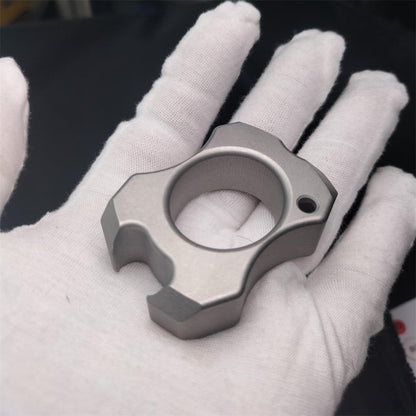 Mini 304 Stainless Steel Knuckle Duster Bottle Opener EDC Tool