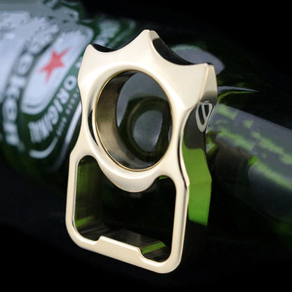 Bro-A Bottle Opener Brass Knuckle Duster CNC Engraved Hand-Polished