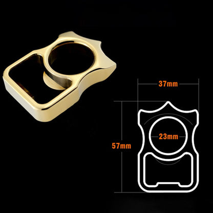 Bro-A Bottle Opener Brass Knuckle Duster CNC Engraved Hand-Polished