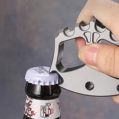 Alien- Steel Knuckle Duster Grapple Bottle Opener EDC Tool