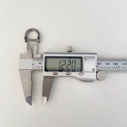 Pure Titanium Horseshoe Key Chain Pendant Hook Accessories 3 Specifications