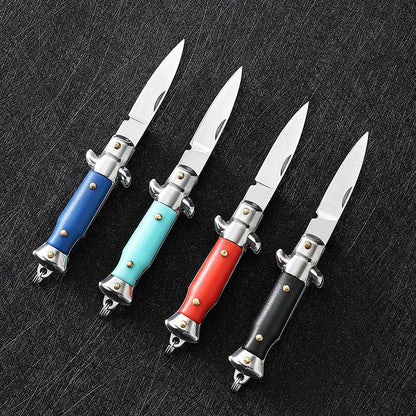 Portable Keychain Mini Folding Knife Pocket Knives EDC Tool