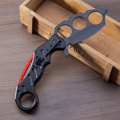 Knuckle Folding Knife Outdoor Multifunctional Survival Tool