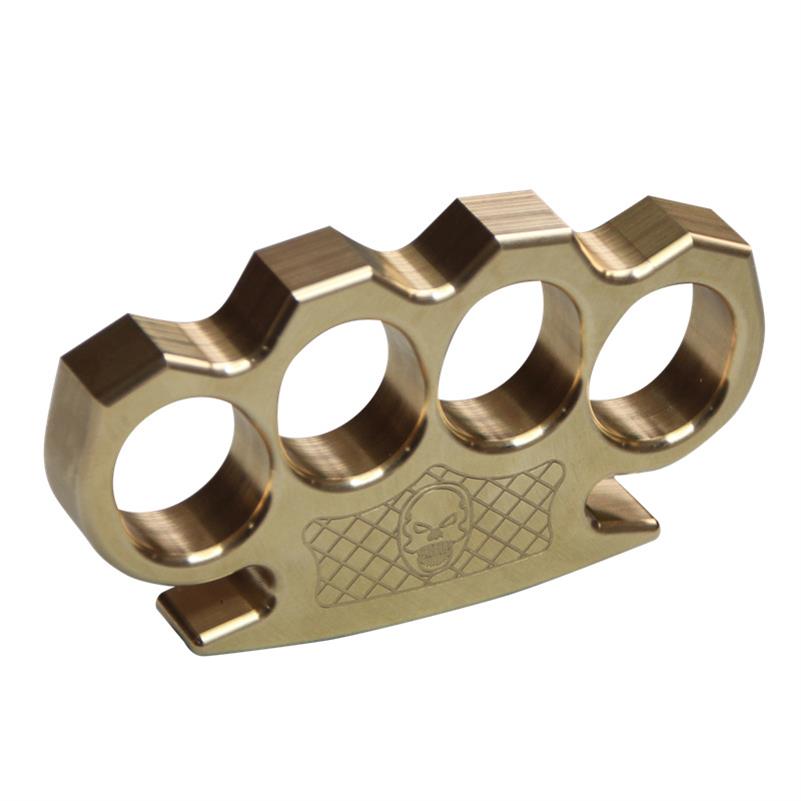 Pirate-Thickened Precision Brass Knuckle Duster Self Defense