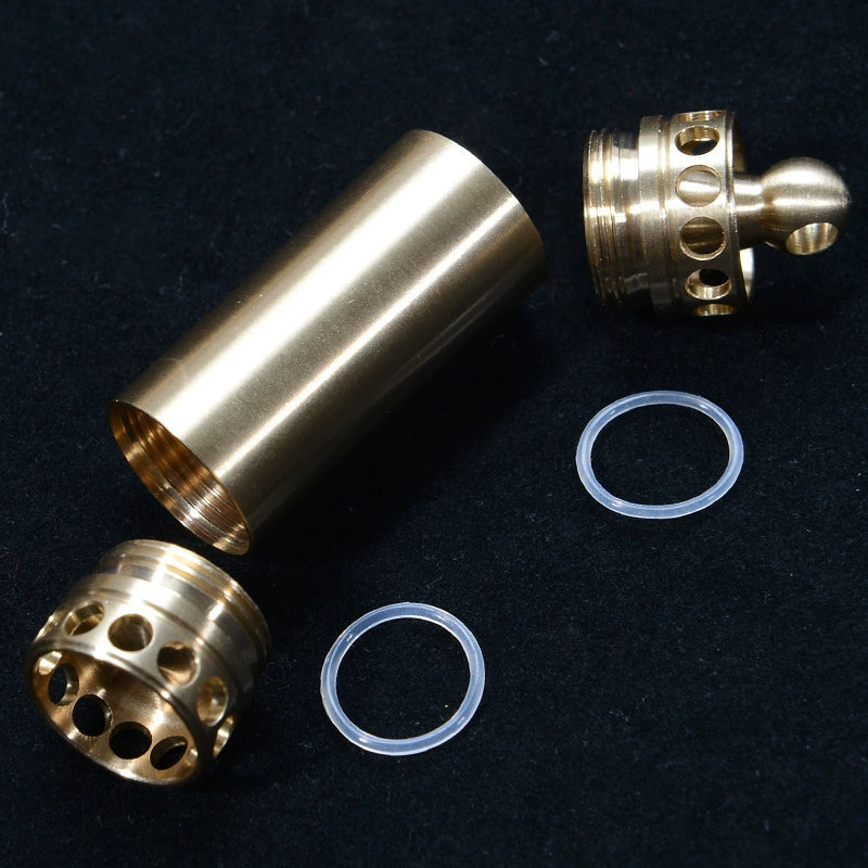 FieldMedix Copper Vault Portable Pill Safe Capsule Silo EDC