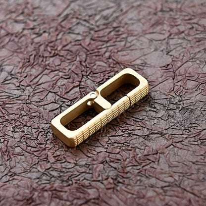 High Quality Brass Key Clip Quick Latch Keychain