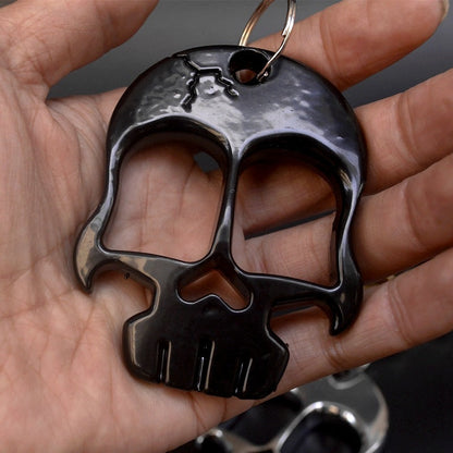 Mask-Thickened and Weighted Brass Knuckle Duster Bottle Opener