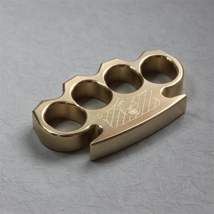 Pirate-Thickened Precision Brass Knuckle Duster Self Defense