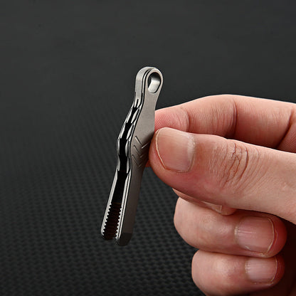 TC4 Titanium Alloy Mini Small Tweezers Clip EDC