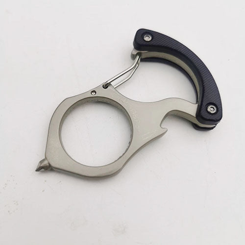 Spike-Single Finger Knuckle Duster Keychain Bottle Opener