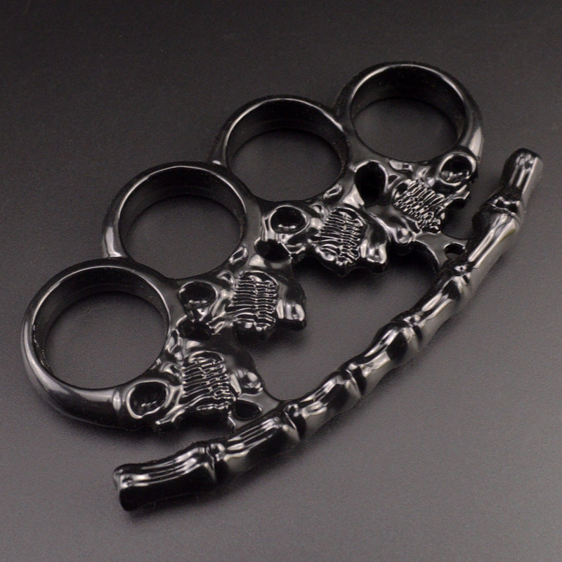 Bone Demon- Brass Knuckle Duster Four Finger Tiger EDC Tools