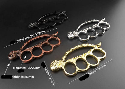 Sleeping Beauty-brass Knuckle Duster Self Defense with Thorns