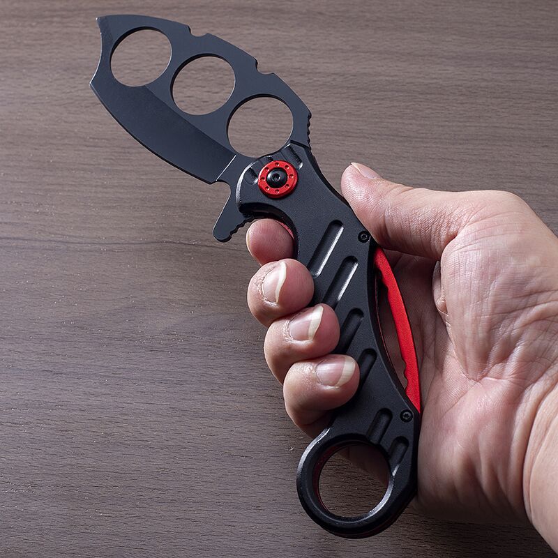 Knuckle Folding Knife Outdoor Multifunctional Survival Tool