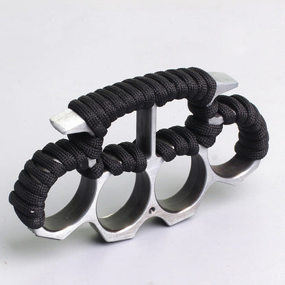 Seal-With Rope Brass Knuckle Duster Protective Gear EDC