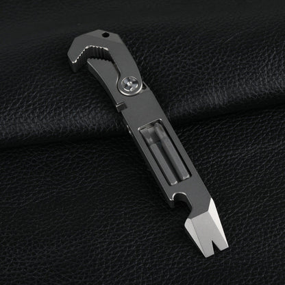 Titan Crowbar Hex Wrench Screwdriver Bottle Opener Multi-Tool