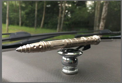 Multifunctional Gyro Tactical Pen Tactical Pen Tungsten Steel LED Lighting