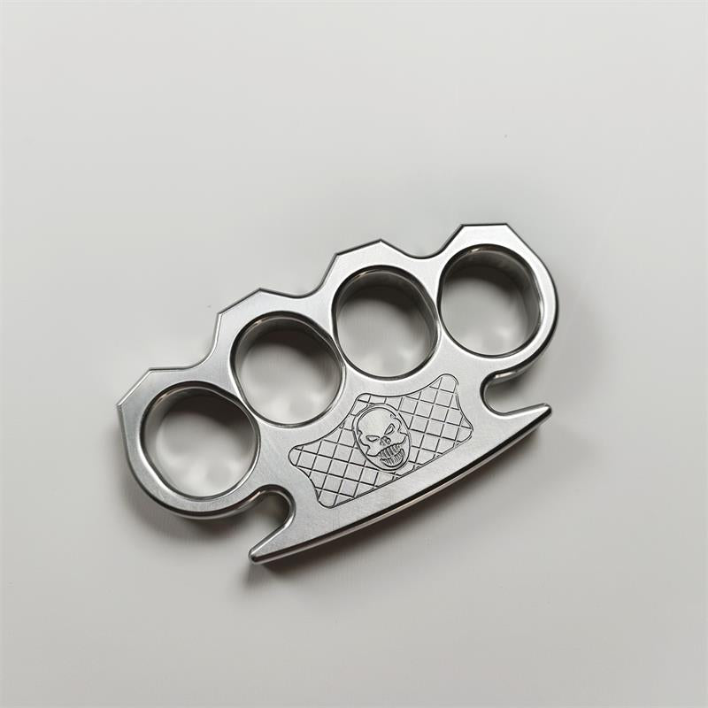 Pirate-Precision Stainless Steel Knuckle Duster Grapple EDC