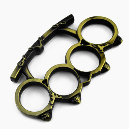 Chain- Brass Knuckle Duster Grapple Window Breaking EDC