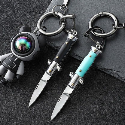 Portable Keychain Mini Folding Knife Pocket Knives EDC Tool