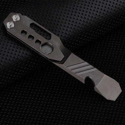 Titanium Alloy Multifunctional Crowbar Bottle Opener Wrench