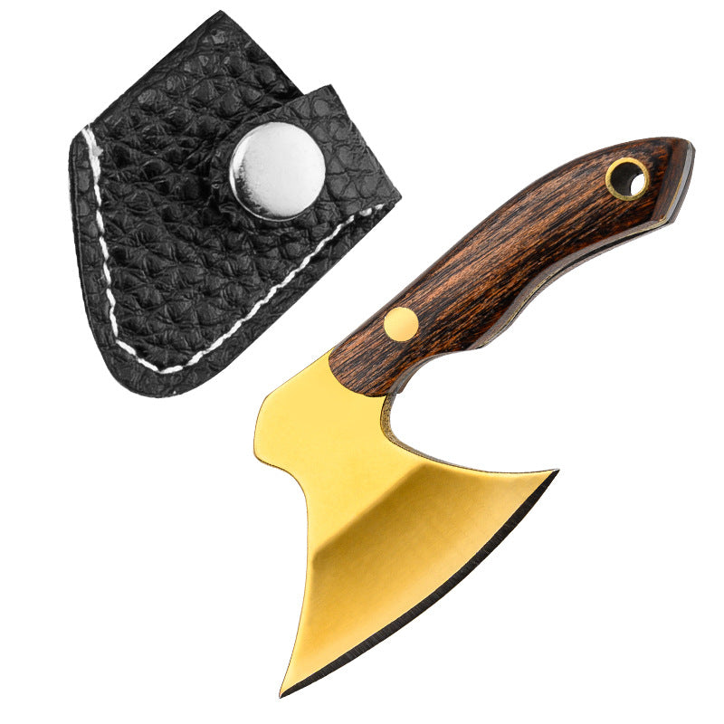 Mini Knife Keychain Unwrapped Axe Creative Pendant