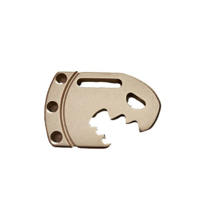 H59 Brass Bottle Opener Key Holder EDC Pendant