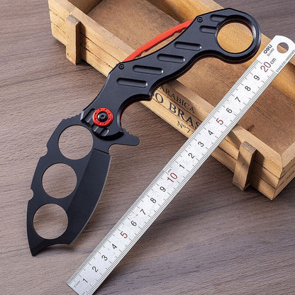 Knuckle Folding Knife Outdoor Multifunctional Survival Tool