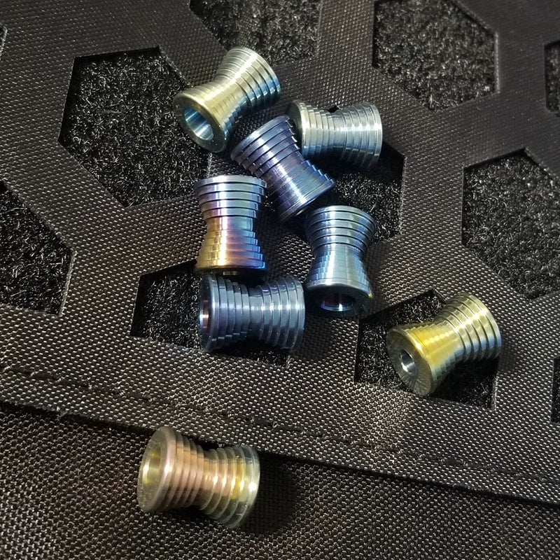 Natural Gamer Titanium Alloy Hand Strap Parachute Cord Pendant EDC