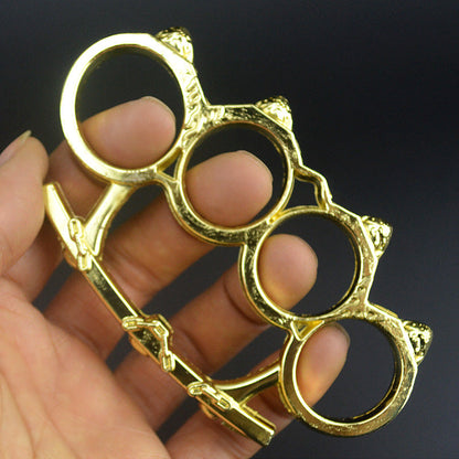 Chain- Brass Knuckle Duster Grapple Window Breaking EDC