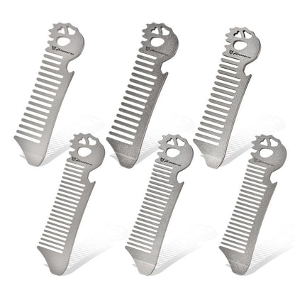 Titan Tamer Comb Static Defying Groomer Beer Opener EDC