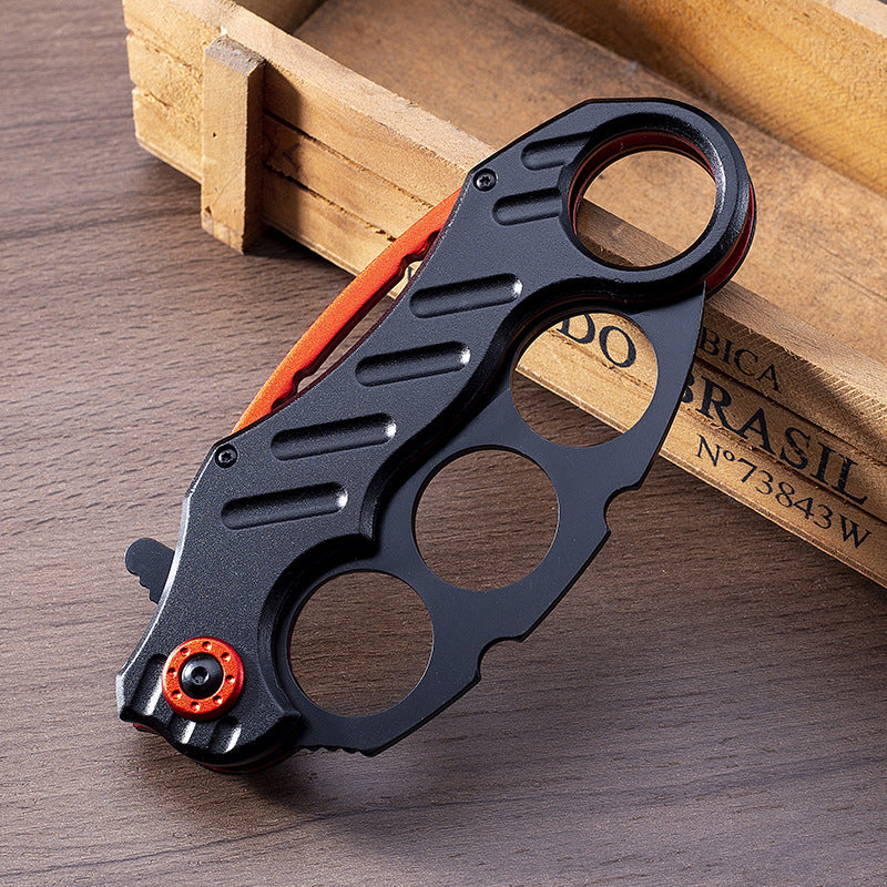 Knuckle Folding Knife Outdoor Multifunctional Survival Tool