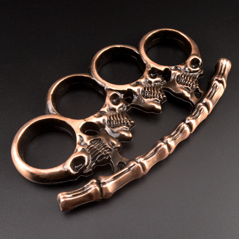 Bone Demon- Brass Knuckle Duster Four Finger Tiger EDC Tools