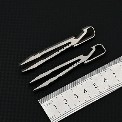 Titan Tines Multitool Pincers Keychain Pendant