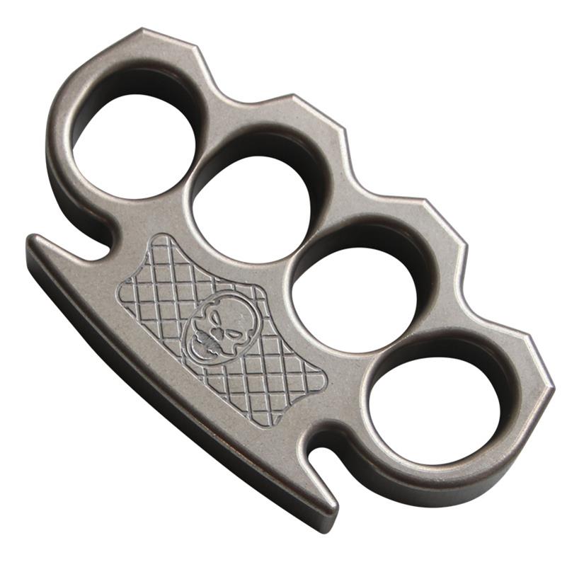 Pirate-Precision Stainless Steel Knuckle Duster Grapple EDC