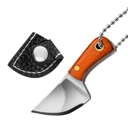 Mini Knife Keychain Unwrapped Axe Creative Pendant