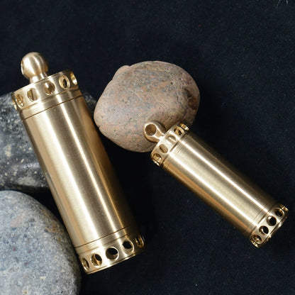 FieldMedix Copper Vault Portable Pill Safe Capsule Silo EDC