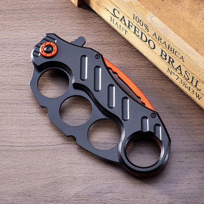 Knuckle Folding Knife Outdoor Multifunctional Survival Tool