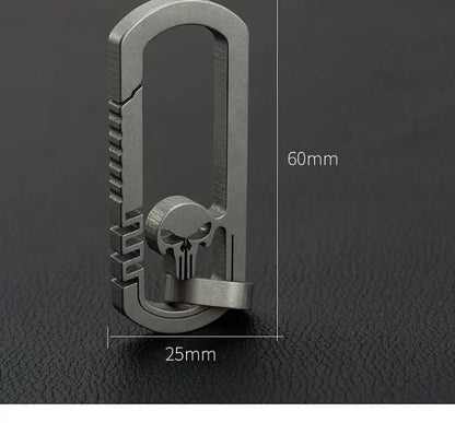 Titan Elegance Punisher Waist Clip for Men Keyring