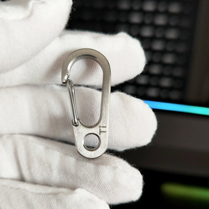 TC4 Spring Carabiner Keychain Multi Tool EDC