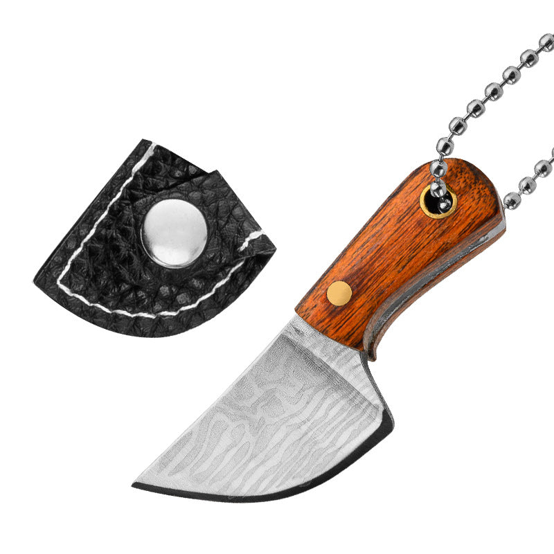 Mini Knife Keychain Unwrapped Axe Creative Pendant