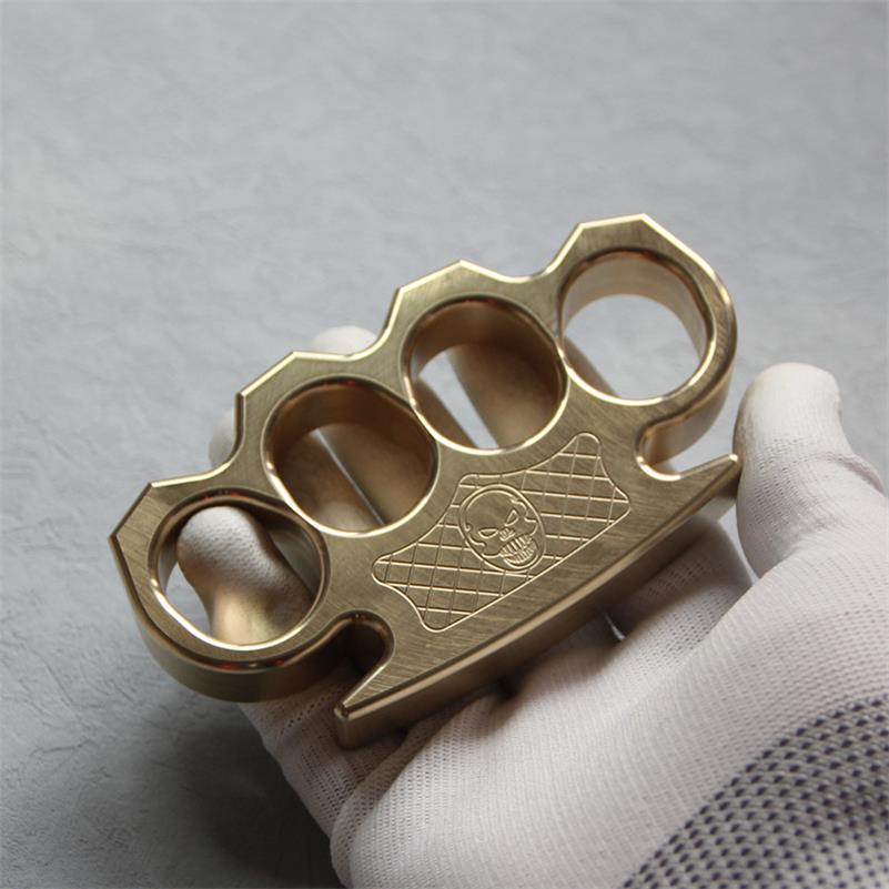 Pirate-Thickened Precision Brass Knuckle Duster Self Defense