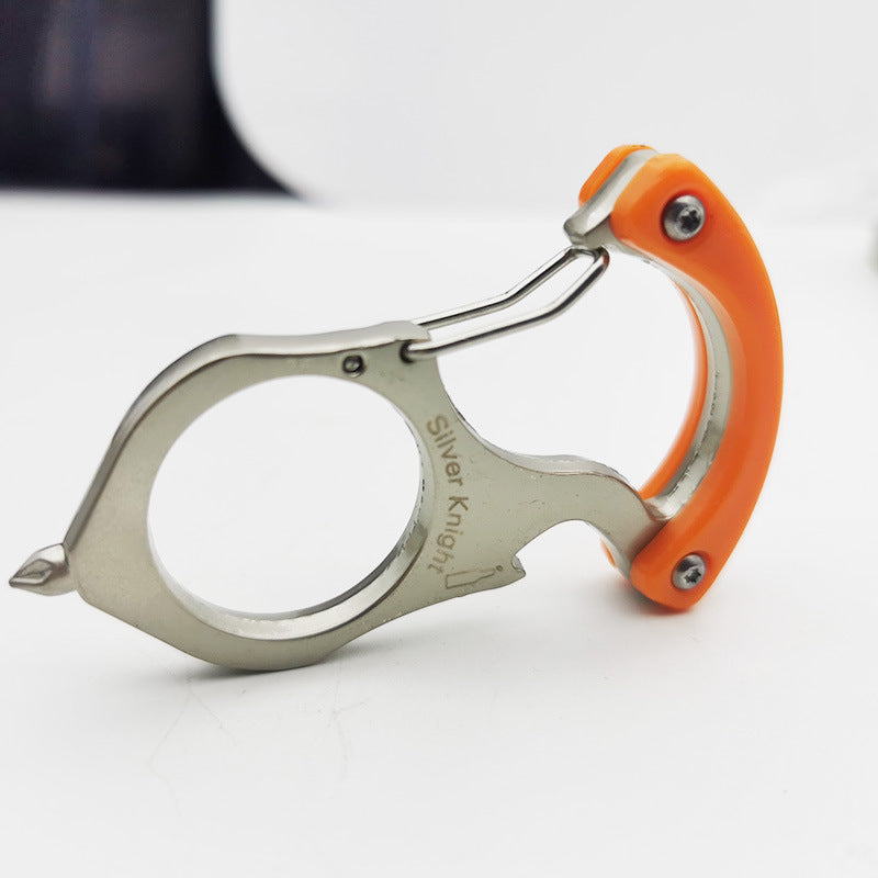 Spike-Single Finger Knuckle Duster Keychain Bottle Opener