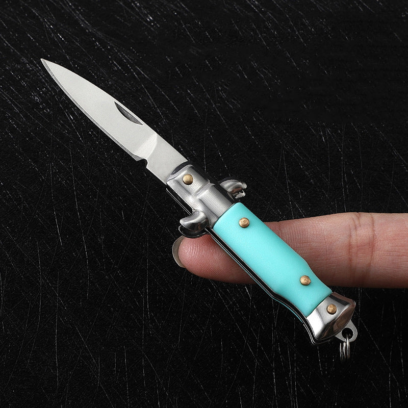 Portable Keychain Mini Folding Knife Pocket Knives EDC Tool