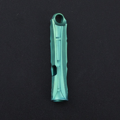Bamboo Titanium Alloy Single Tube High Frequency Metal Pure Titanium Whistle