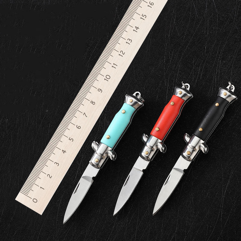 Portable Keychain Mini Folding Knife Pocket Knives EDC Tool