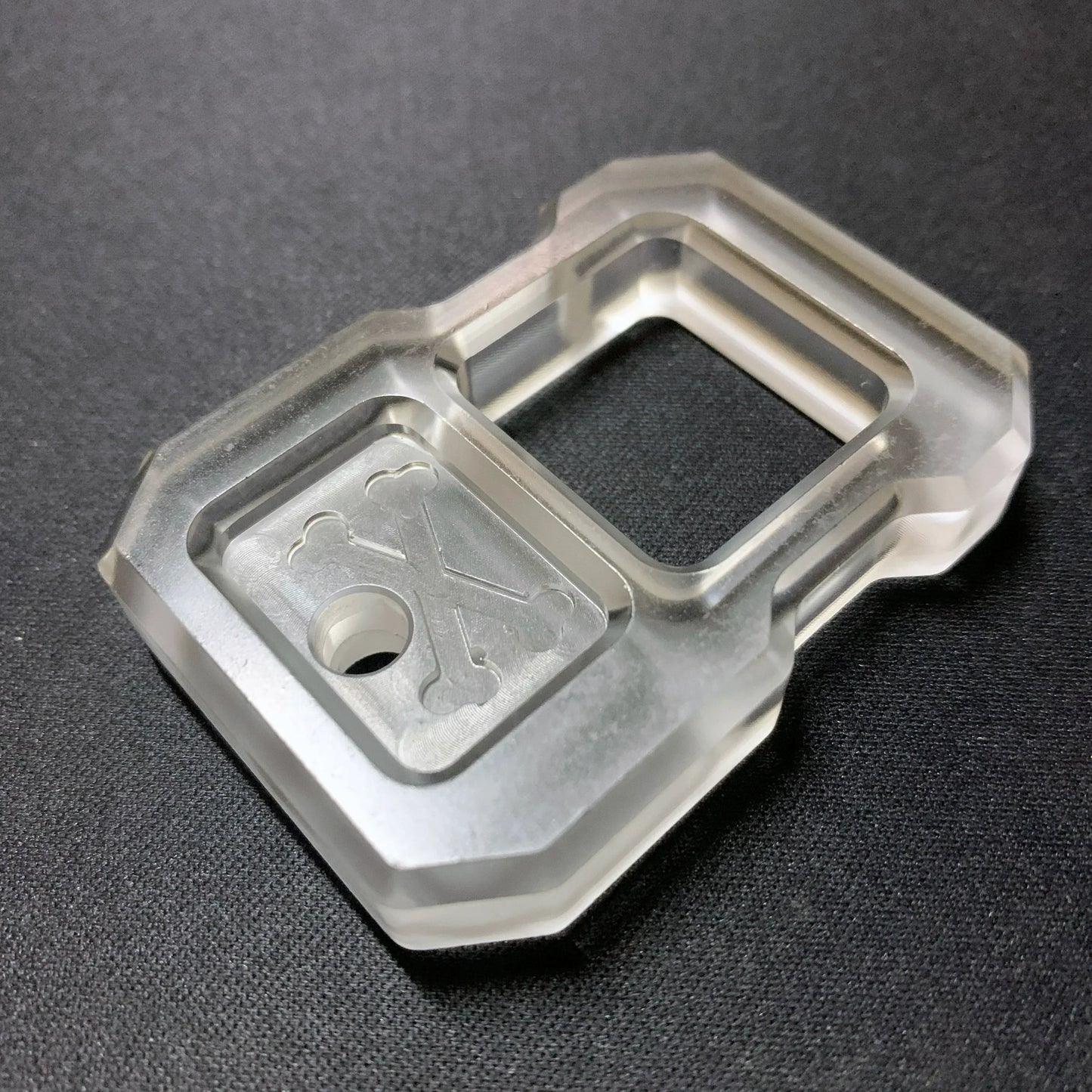 Resin Keychain Knuckle Duster Pendant Defense