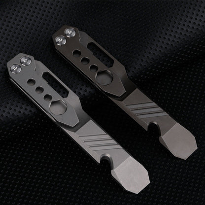 Titanium Alloy Multifunctional Crowbar Bottle Opener Wrench