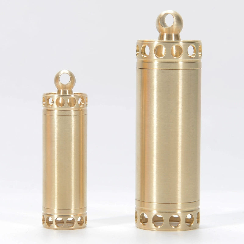 Capsule Safe FieldMedix Copper Vault Portable Pill Safe Capsule Silo EDC ...