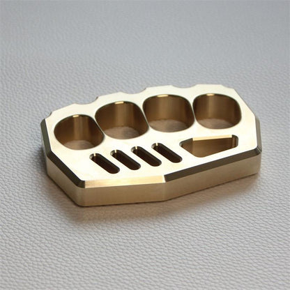 Thickened Solid Brass Knuckle Duster Safety-defend EDC